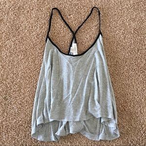 Forever 21 Open Back Flowy Crop Top